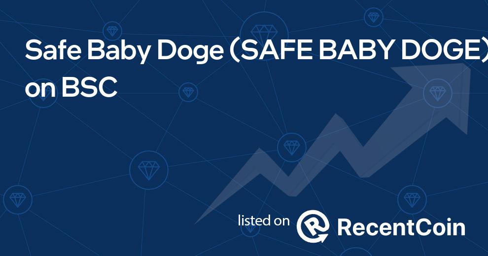 SAFE BABY DOGE coin