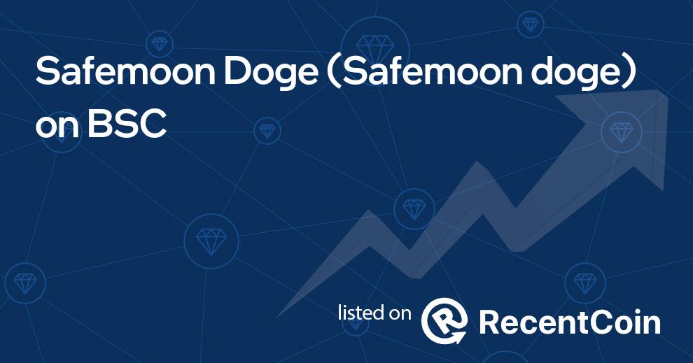 Safemoon doge coin