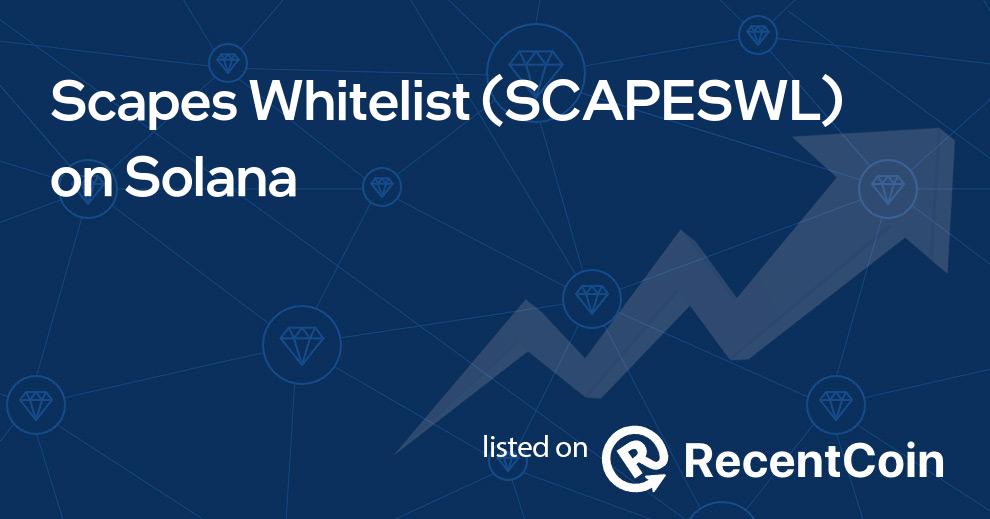 SCAPESWL coin