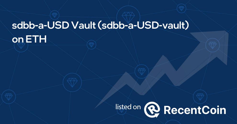 sdbb-a-USD-vault coin