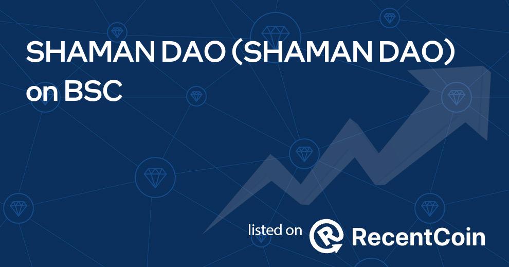 SHAMAN DAO coin