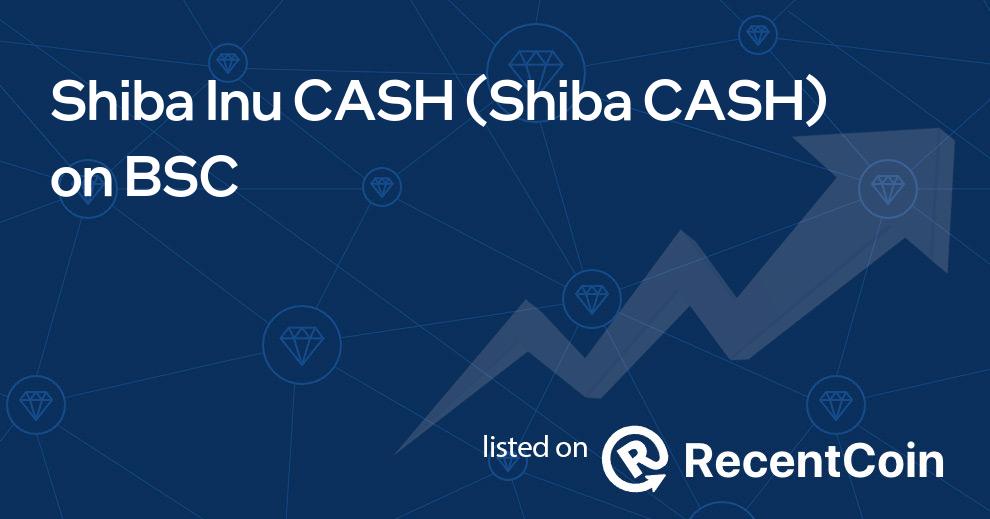 Shiba CASH coin