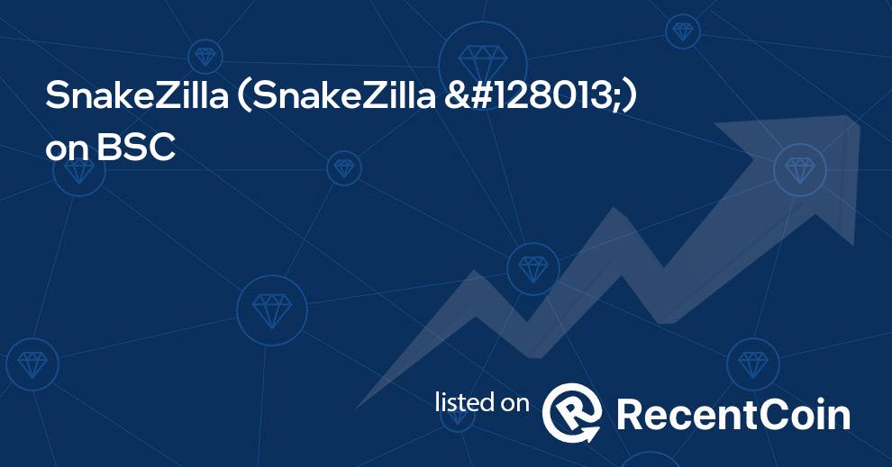 SnakeZilla 🐍 coin
