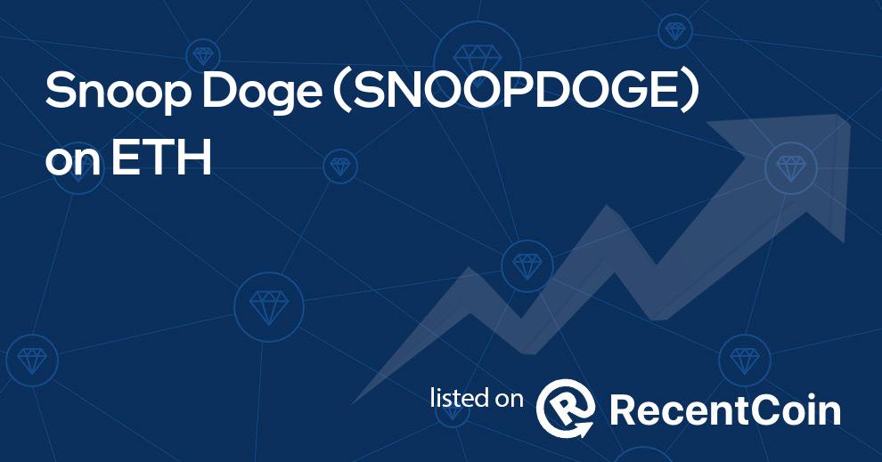 SNOOPDOGE coin