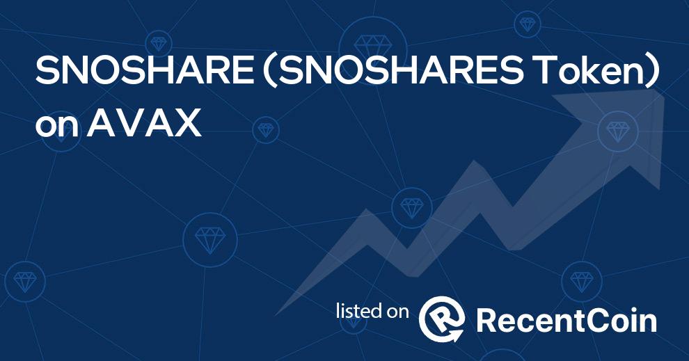 SNOSHARES Token coin