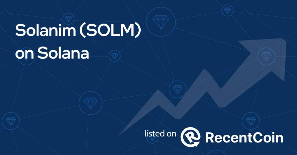 SOLM coin