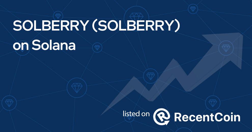SOLBERRY coin