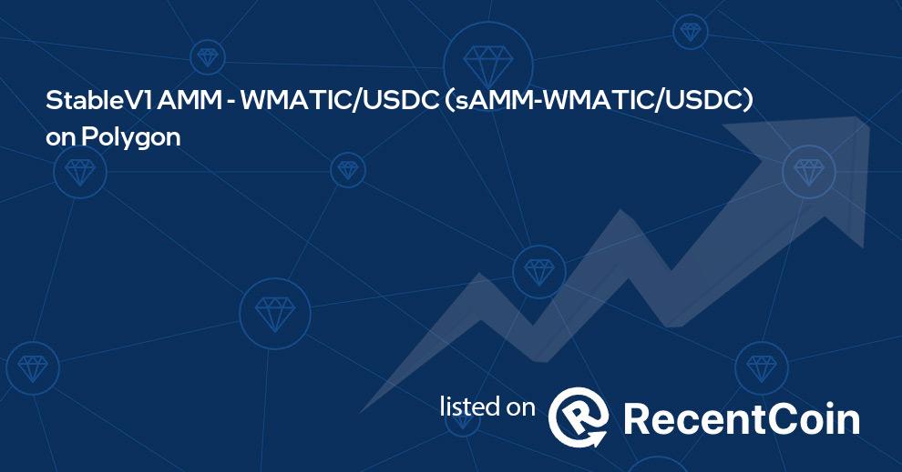 sAMM-WMATIC/USDC coin