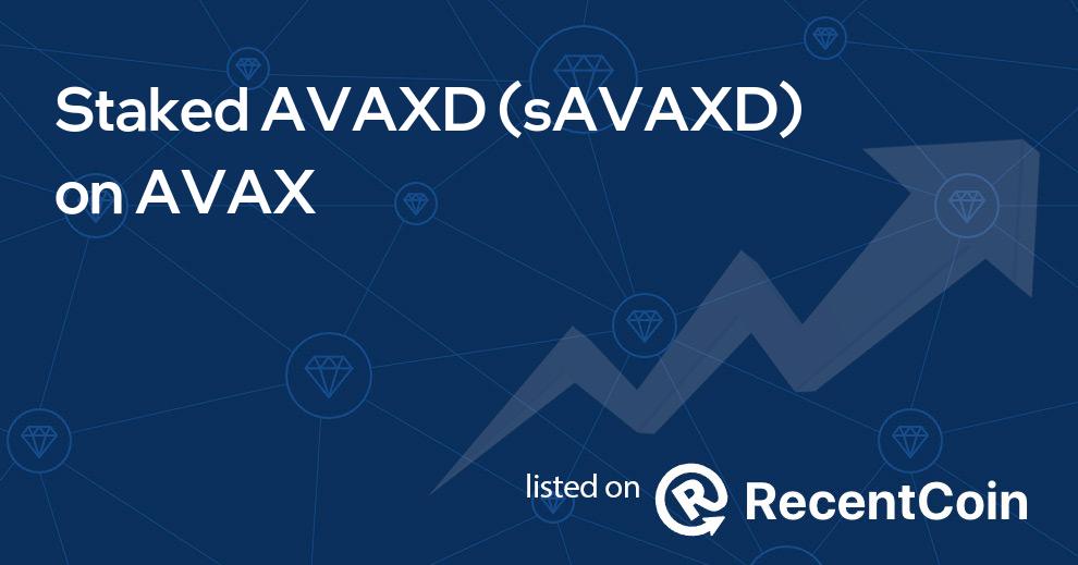 sAVAXD coin