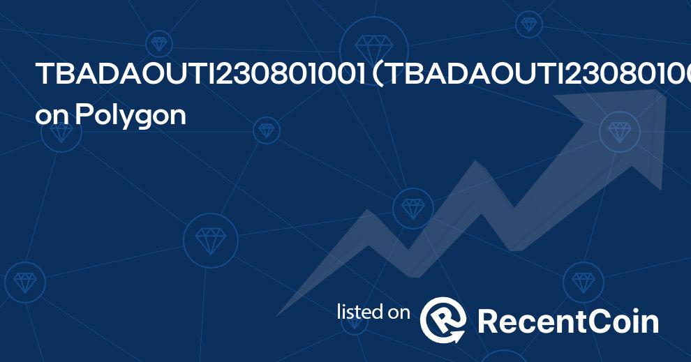 TBADAOUTI230801001 coin