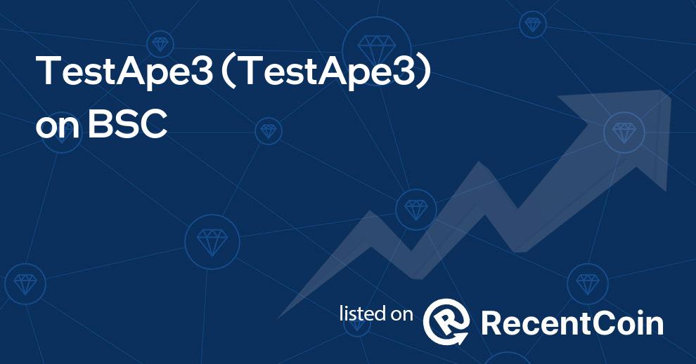 TestApe3 coin