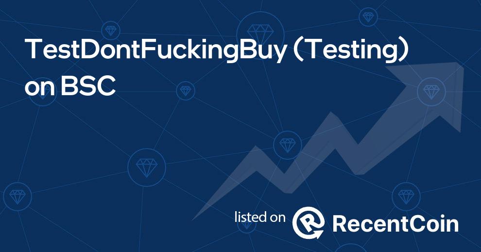 Testing coin