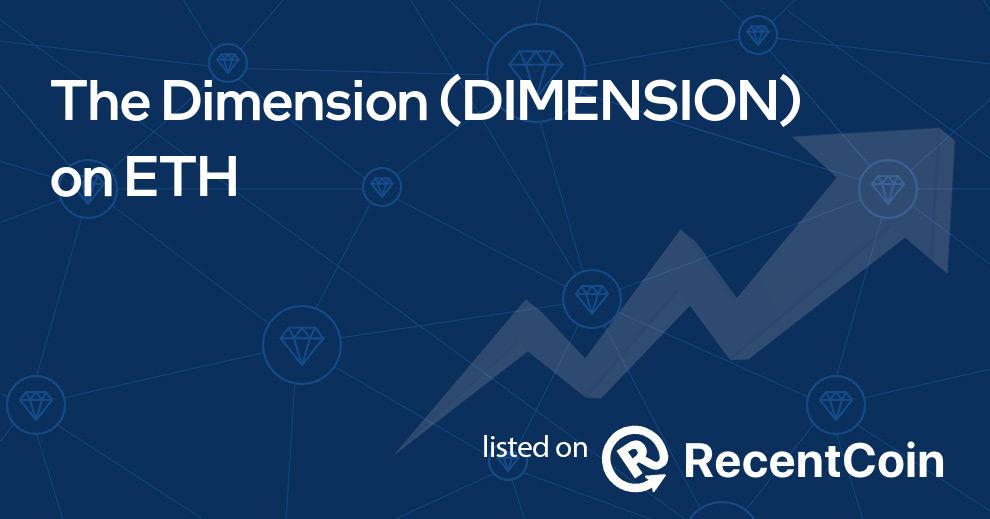 DIMENSION coin