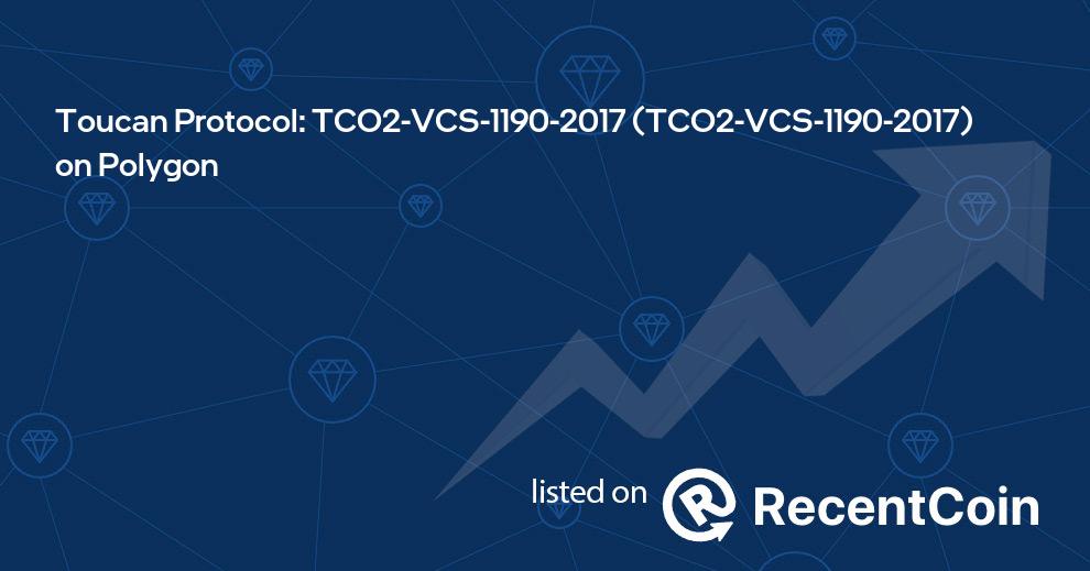 TCO2-VCS-1190-2017 coin