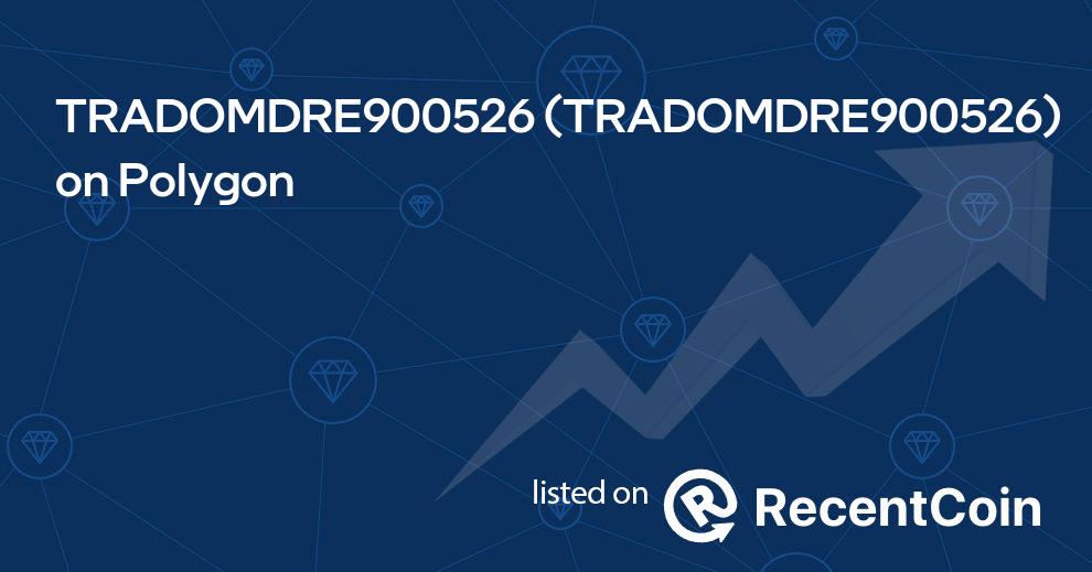 TRADOMDRE900526 coin