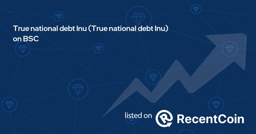 True national debt Inu coin