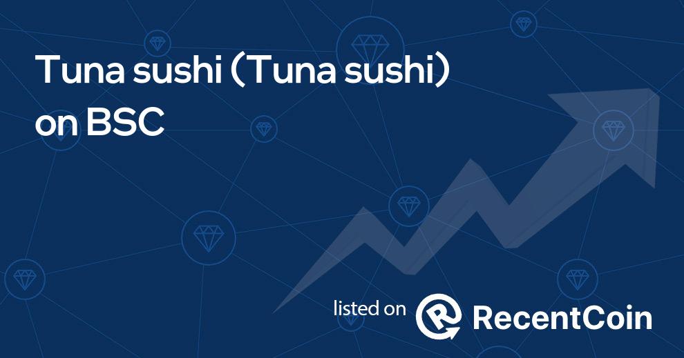 Tuna sushi coin