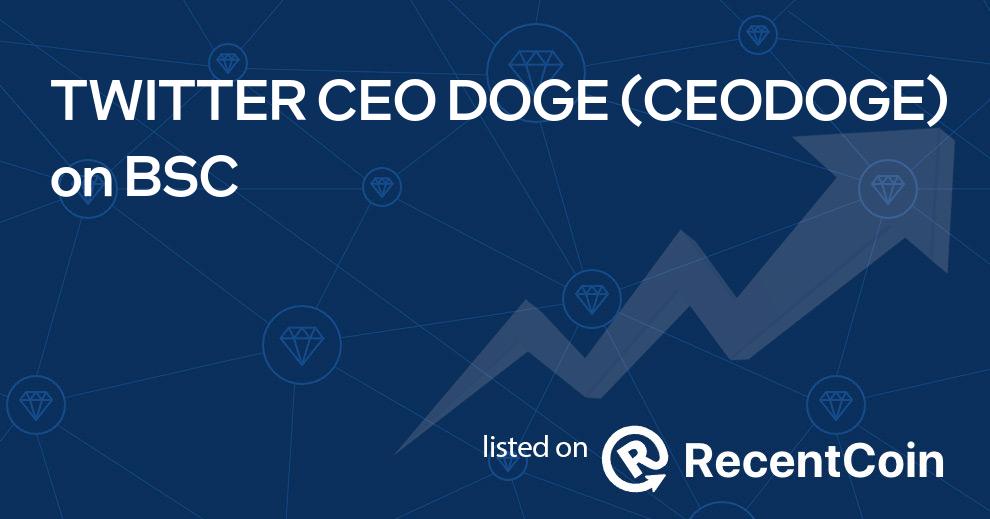 CEODOGE coin