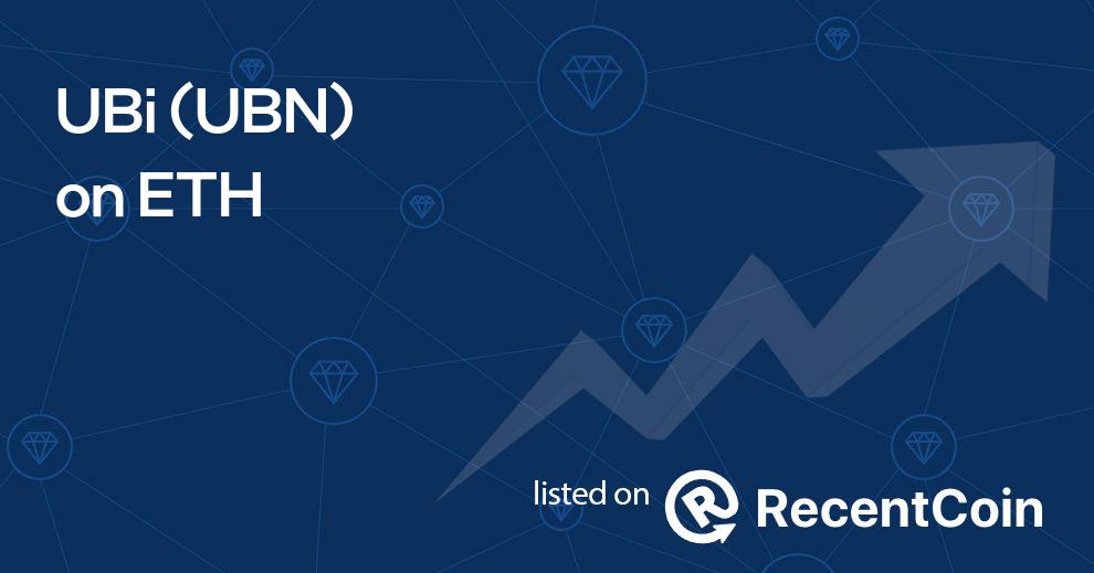 UBN coin