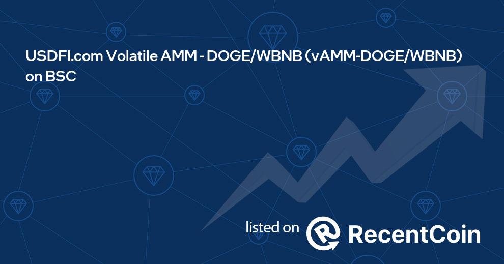 vAMM-DOGE/WBNB coin