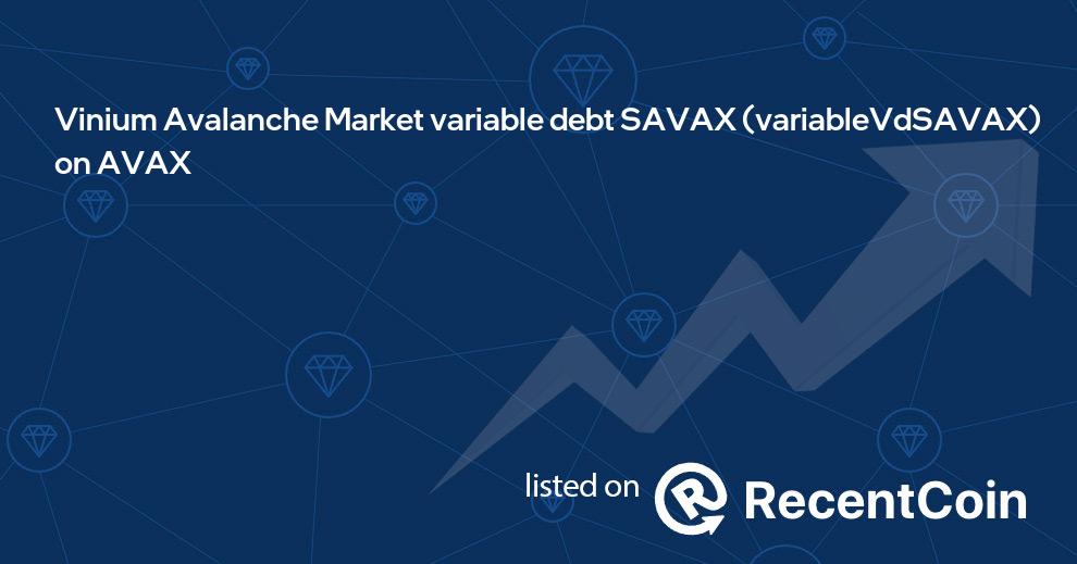 variableVdSAVAX coin