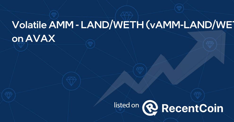 vAMM-LAND/WETH coin