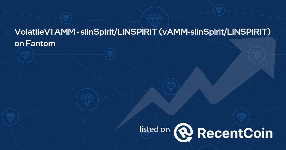 vAMM-slinSpirit/LINSPIRIT coin