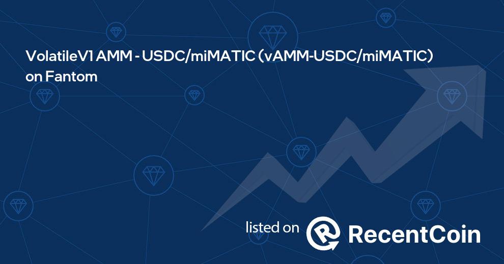 vAMM-USDC/miMATIC coin