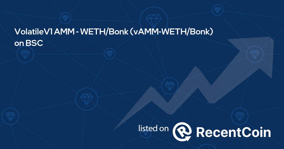 vAMM-WETH/Bonk coin
