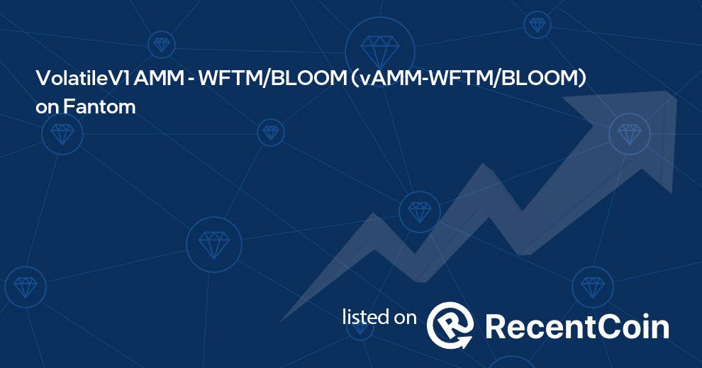 vAMM-WFTM/BLOOM coin