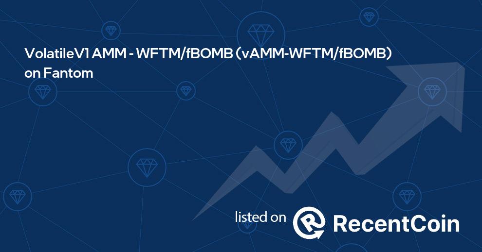 vAMM-WFTM/fBOMB coin