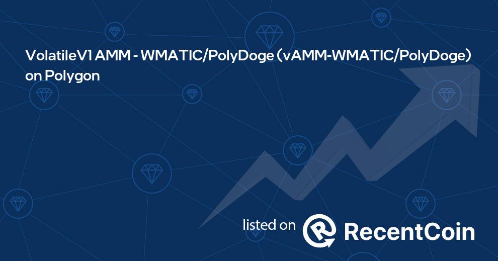 vAMM-WMATIC/PolyDoge coin