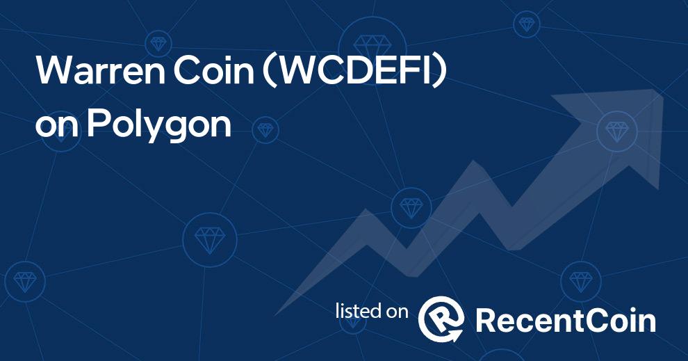 WCDEFI coin