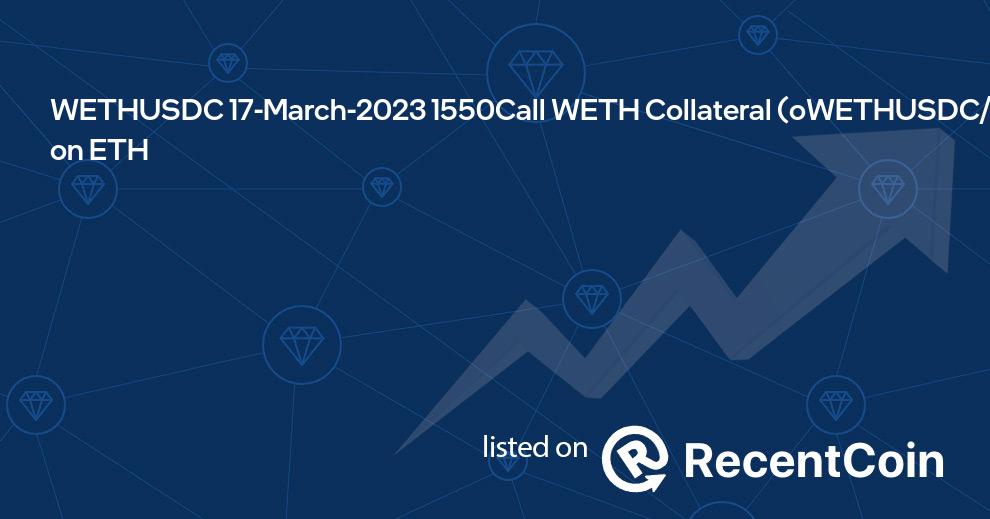 oWETHUSDC/WETH-17MAR23-1550C coin