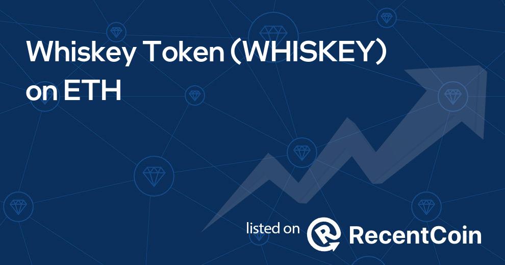 WHISKEY coin