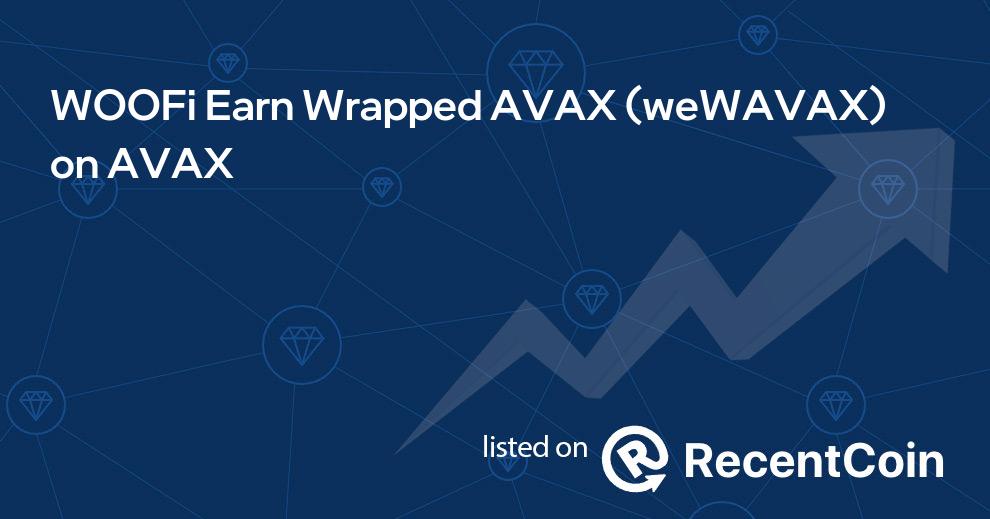 weWAVAX coin