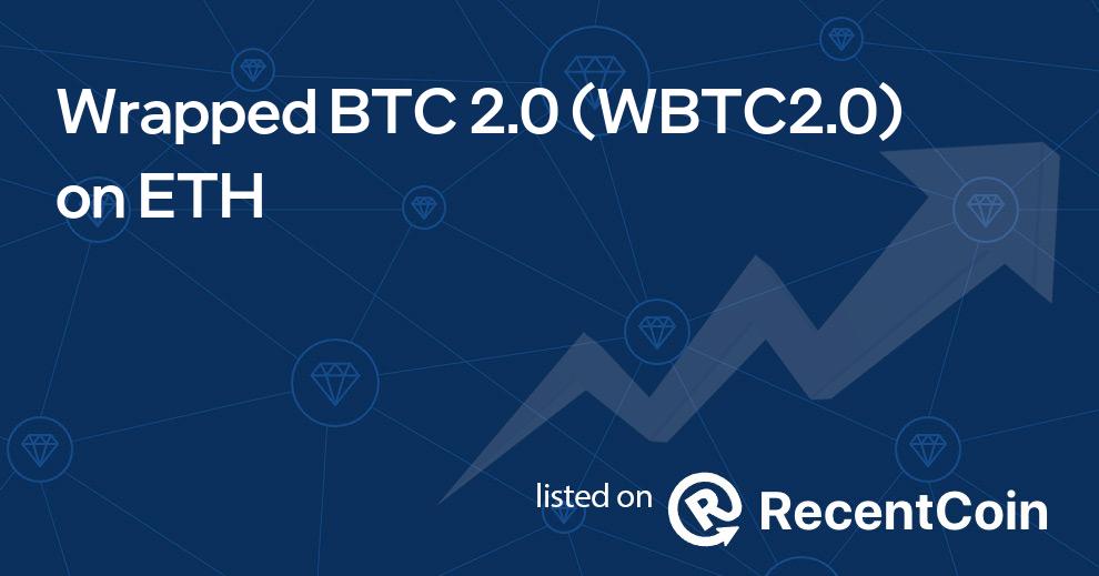 WBTC2.0 coin