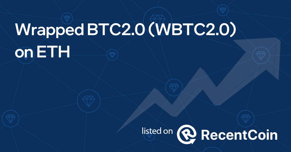 WBTC2.0 coin