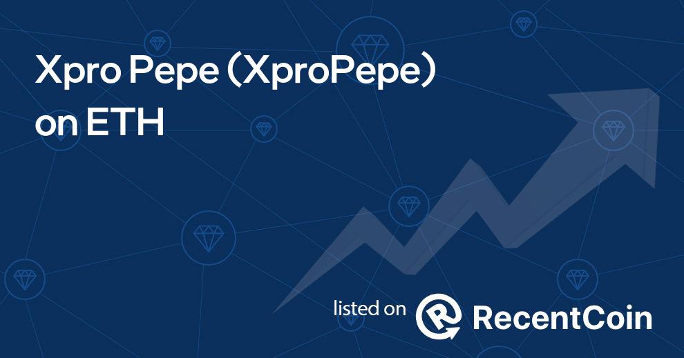 XproPepe coin