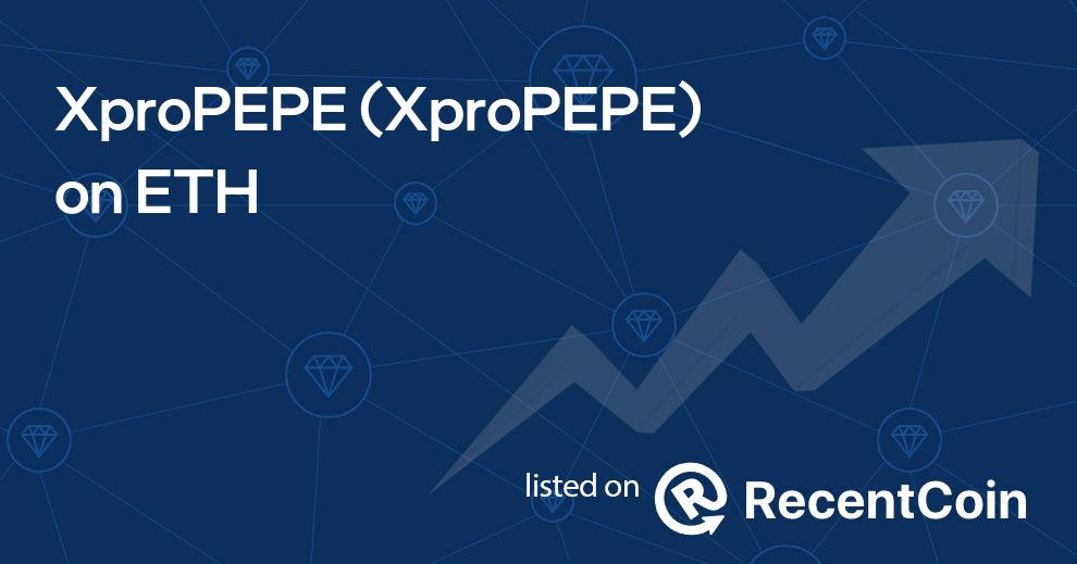 XproPEPE coin
