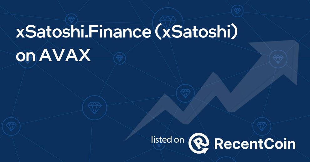 xSatoshi coin