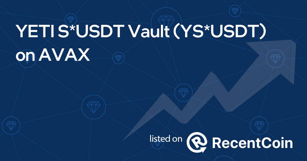 YS*USDT coin