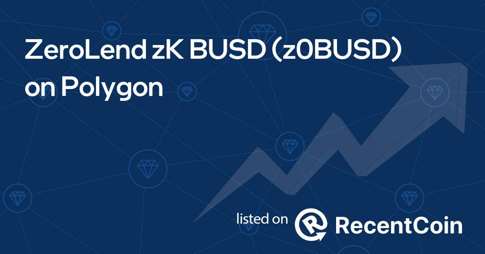 z0BUSD coin