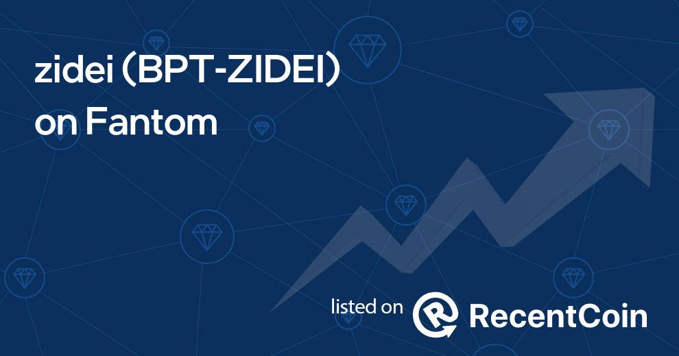 BPT-ZIDEI coin