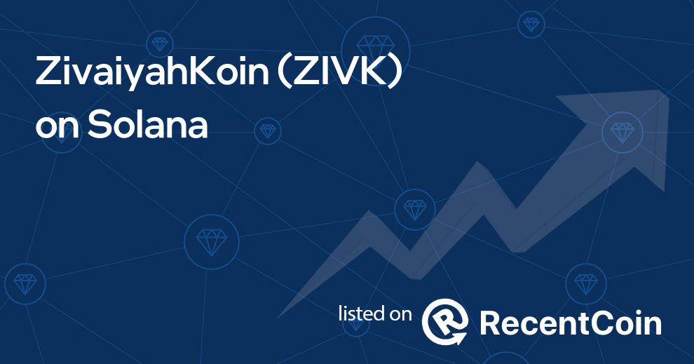 ZIVK coin