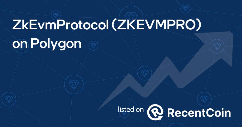 ZKEVMPRO coin