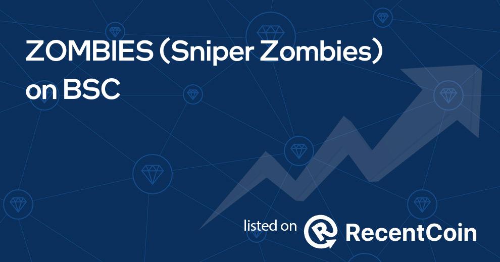 Sniper Zombies coin